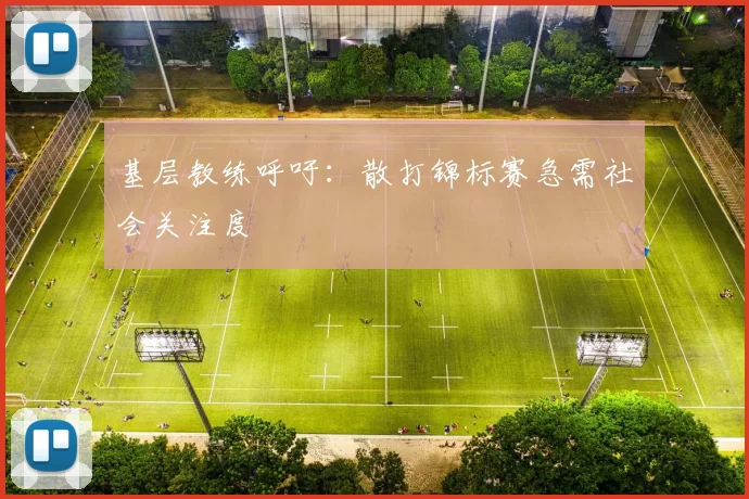 基层教练呼吁：散打锦标赛急需社会关注度